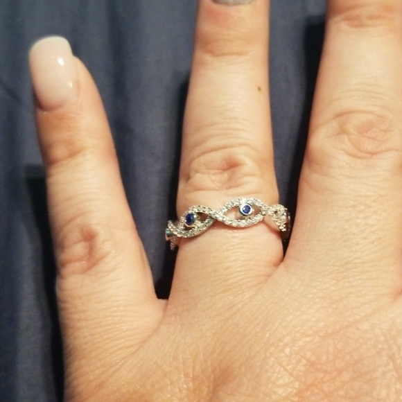 Jewelry - Evil Eye Eternity Ring